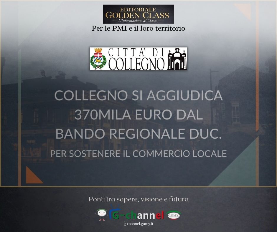 Collegno ottiene 370mila euro per il commercio locale